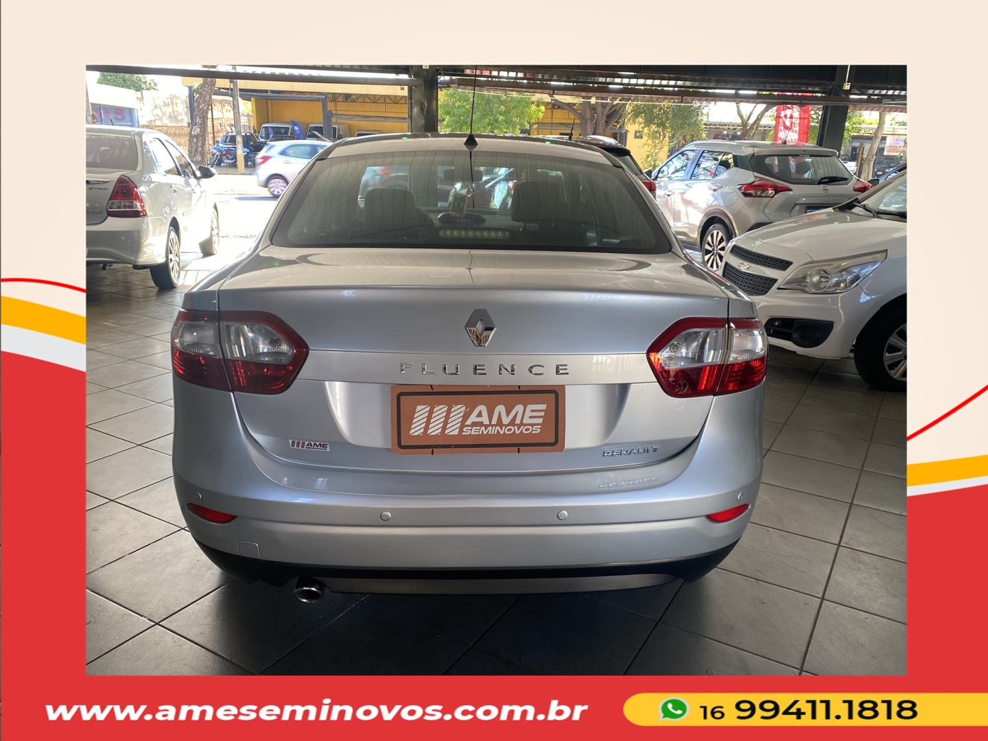 RENAULT FLUENCE 2.0 DYNAMIQUE 16V FLEX 4P AUTOMÁTICO 2012