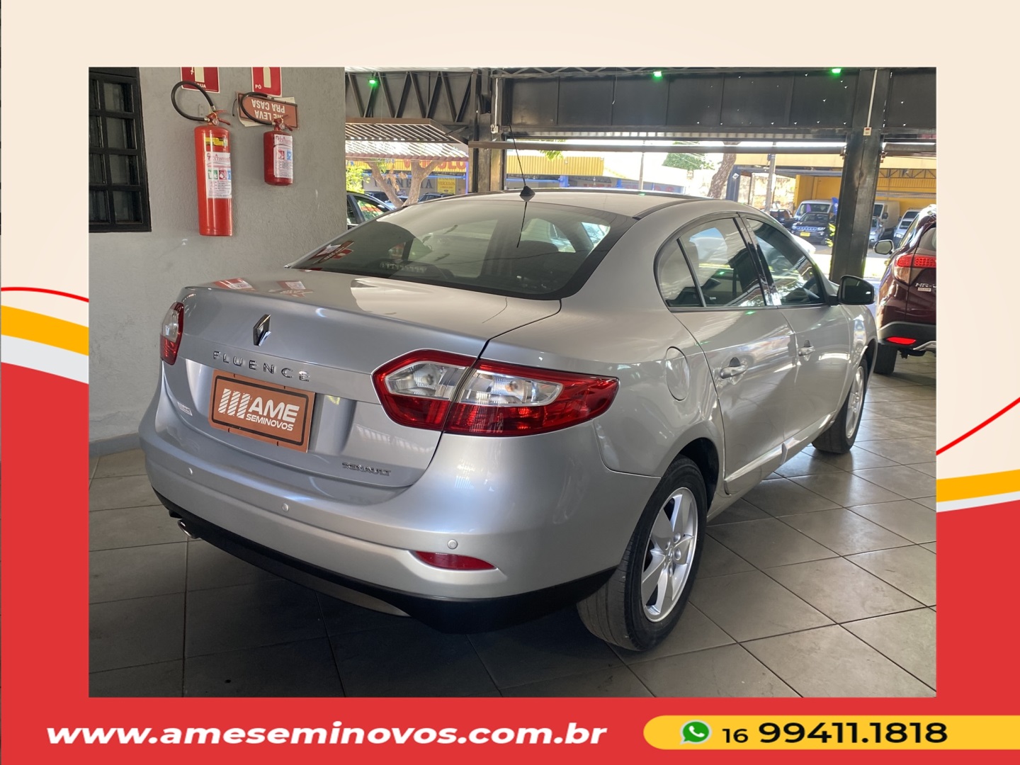 RENAULT FLUENCE 2.0 DYNAMIQUE 16V FLEX 4P AUTOMÁTICO 2012