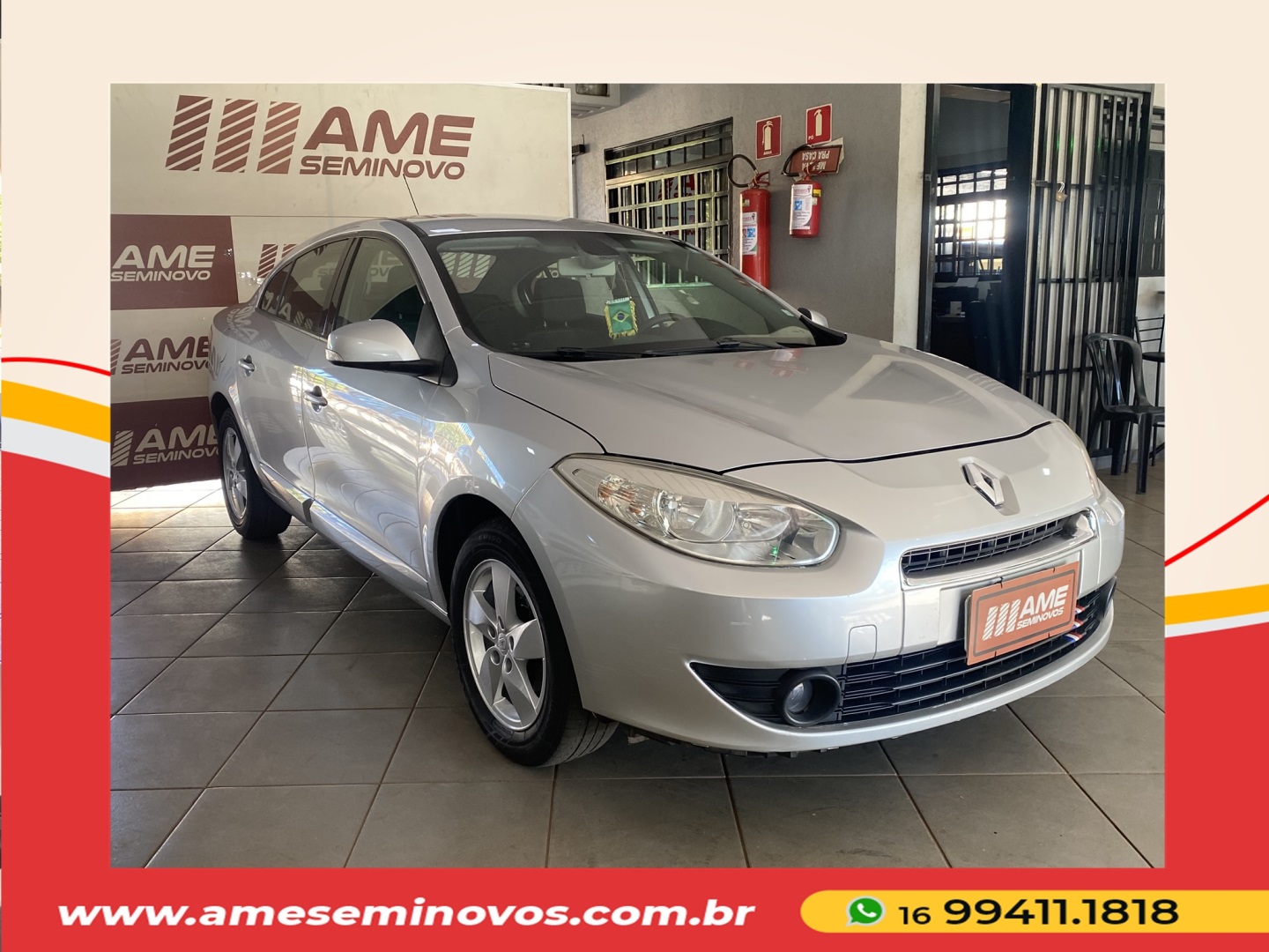 RENAULT FLUENCE 2.0 DYNAMIQUE 16V FLEX 4P AUTOMÁTICO 2012