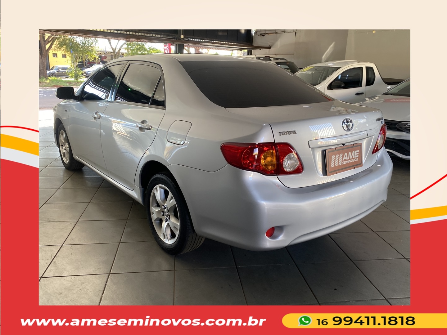 TOYOTA COROLLA 1.8 XEI 16V FLEX 4P AUTOMÁTICO 2009