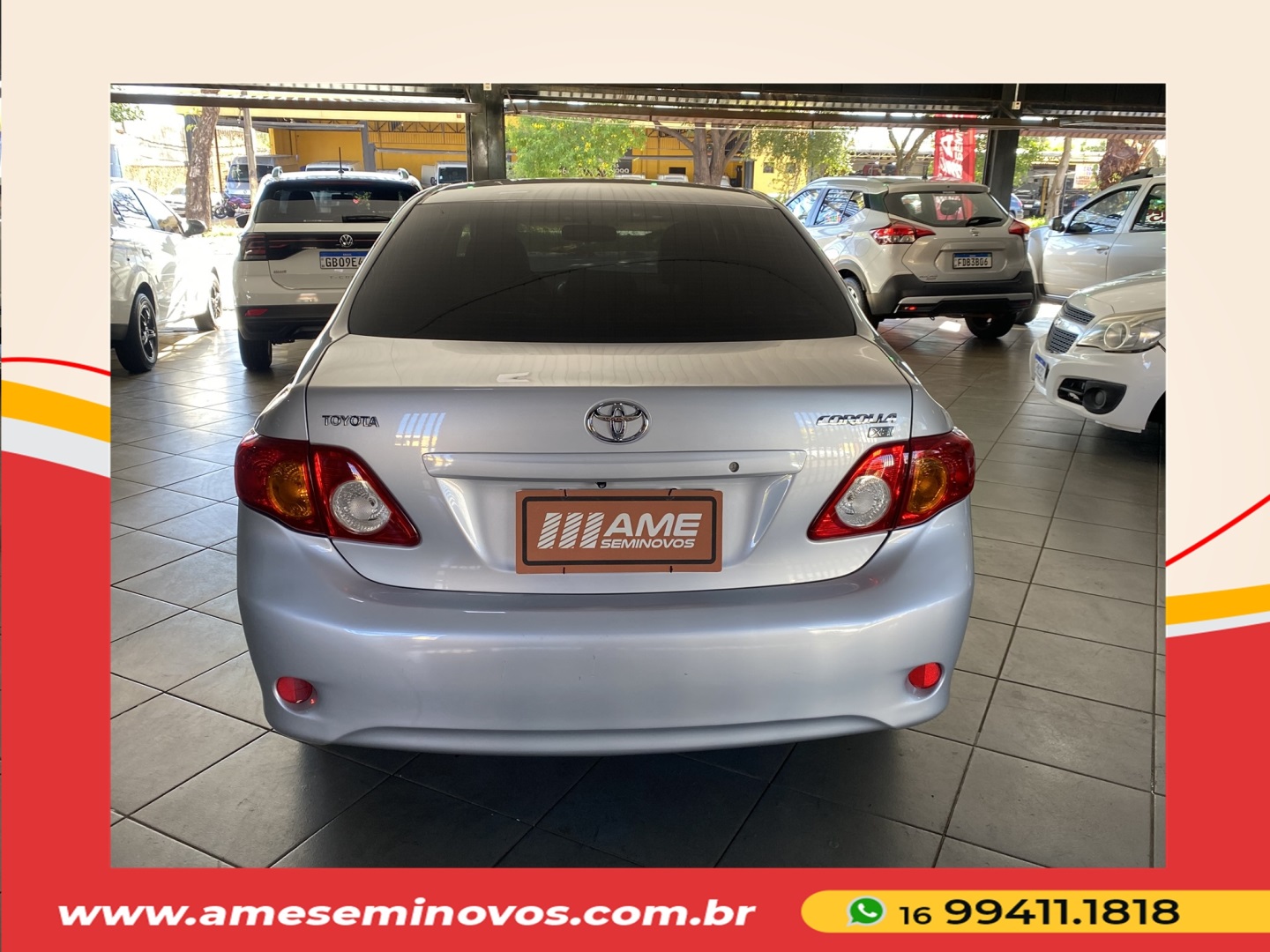 TOYOTA COROLLA 1.8 XEI 16V FLEX 4P AUTOMÁTICO 2009