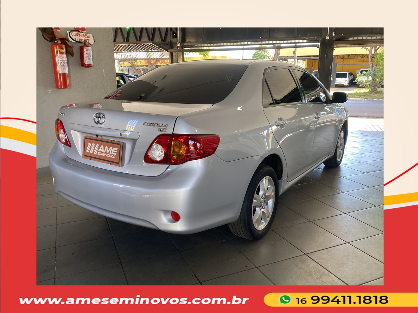 TOYOTA COROLLA 1.8 XEI 16V FLEX 4P AUTOMÁTICO 2009