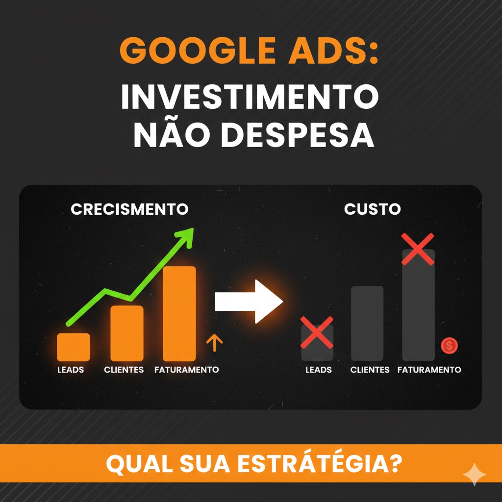 📈 Do custo ao investimento: transforme sua visão sobre Google Ads!

Muitos ainda encaram como despesa, mas quem impulsiona o crescimento sabe: Google Ads é investimento estratégico!
O verdadeiro problema não é anunciar — é anunciar sem direção, métricas e planejamento.

E aí, você está cortando oportunidades ou investindo no seu crescimento? 👀

💬 Fale com um especialista e transforme seu Ads em resultados reais:
📲 WhatsApp: (16) 99796-3512

#GoogleAds #MarketingDigital #MarketingAdvogados #MarketingSeguradora #InvestimentoDigital #CrescimentoDigital #EstratégiaDeAds #Resultados #TráfegoPago