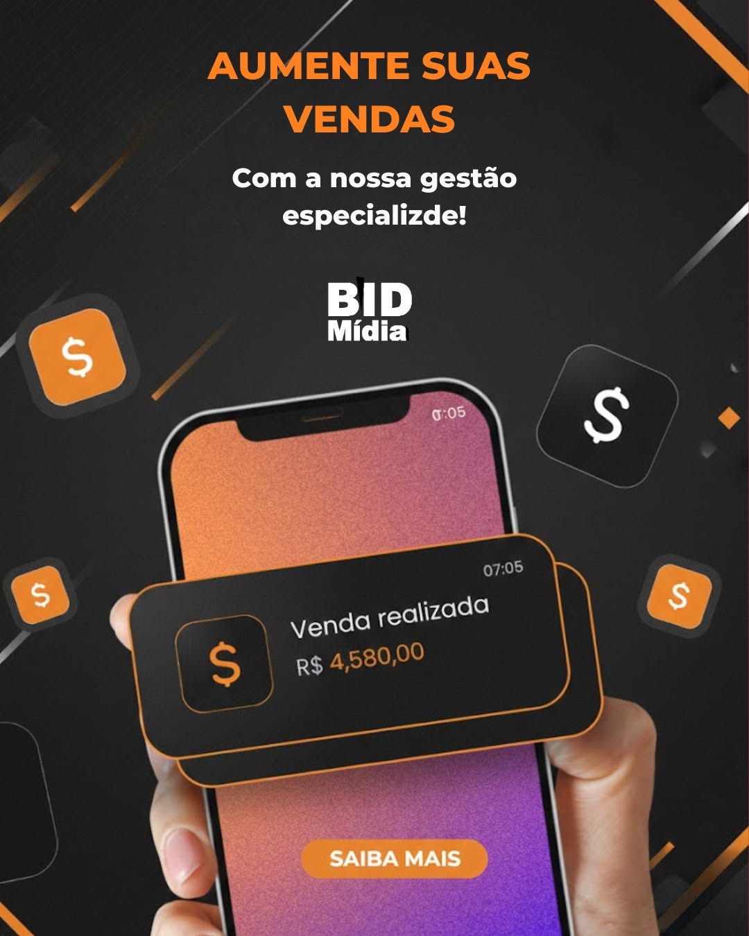 📈 Seus anúncios geram visualizações, mas não vendas?
A solução não é sorte, nem apenas "impulsionar posts". É Gestão de Tráfego feita do jeito certo.
Se hoje seus anúncios:
❌ Consomem orçamento sem retorno
❌ Não trazem leads qualificados
❌ Geram cliques, mas poucas conversões
👉 O problema não é o seu negócio.
👉 É a falta de estratégia e otimização.
Na BID Mídia, transformamos tráfego em resultados reais:
🎯 Estratégias personalizadas
📊 Gestão e otimização diária
🚀 Foco total em conversão
📈 Relatórios claros e objetivos
🎁 Quer descobrir onde está perdendo dinheiro nos anúncios?
Oferecemos um Diagnóstico de Tráfego 100% Gratuito — sem compromisso.
📲 Fale conosco agora e aumente suas vendas com estratégia:
👉 WhatsApp: (16) 99796-3512
📸 Instagram: @bidmidia
#TrafegoPago #GestaoDeTrafego #MarketingDigital #AnunciosOnline #VendasOnline #LeadsQualificados #GeraçãoDeLeads #Empreendedorismo #NegociosDigitais #BIDMidia #PerformanceDigital #Resultados #AnunciosQueConvertem