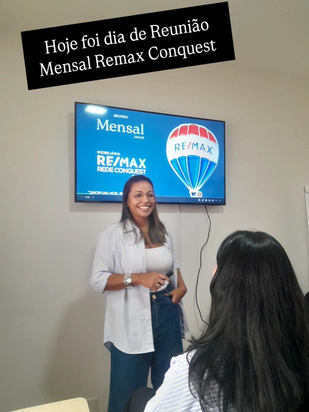 Muitas informações importantes, muitas conquistas. 
Janeiro foi mês de muitas vendas (dizem por aí mês ruim ) Vendas atrás de vendas .
A Luana fez uma nova projeção para Fevereiro e bora alcanca-la.
#remaxbrasil #remax #imoveis #imobiliaria